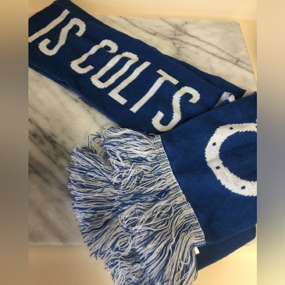 Indianapolis Colts Scarf with Fringe